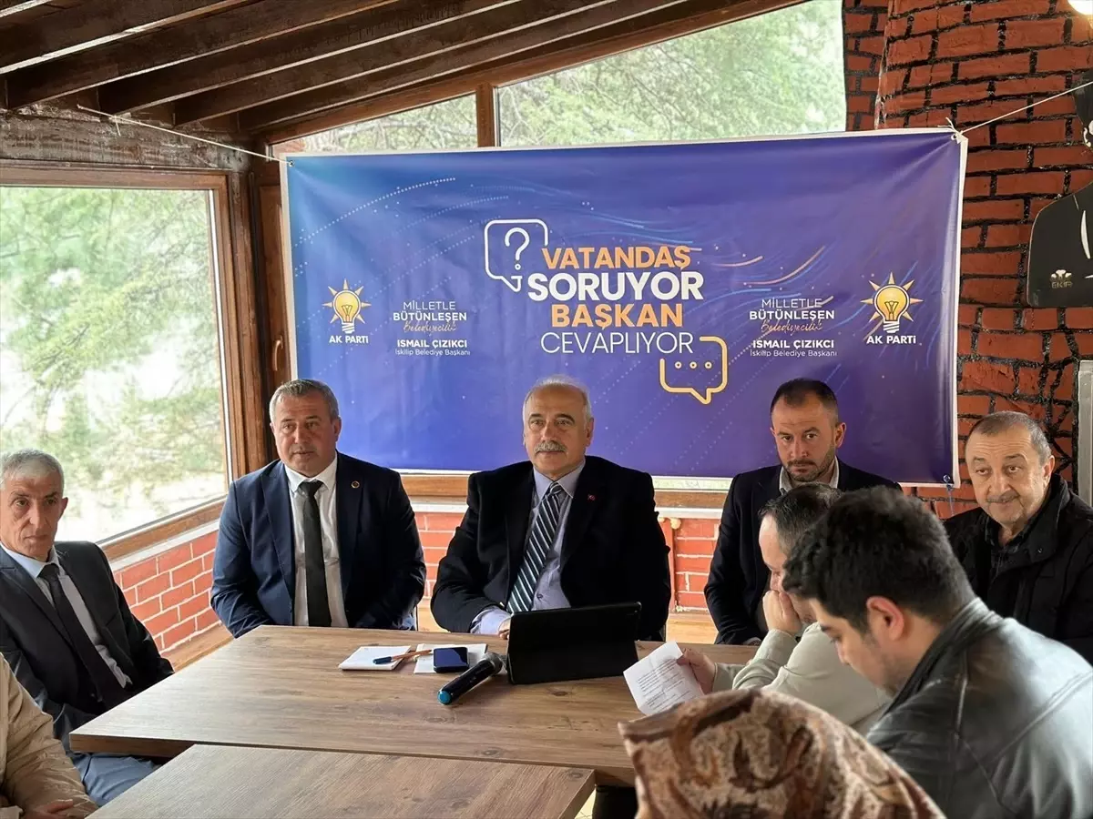 İskilip’te Başkan Cevaplıyor Toplantısı